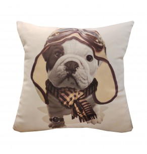 Pilot Bulldog Cushion 2