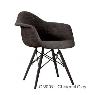 Charles Eames DAW Style Chair - Upholstered - Full Fabric