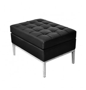 Florence Knoll Style Storage Ottoman