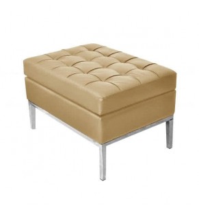 Florence Knoll Style Storage Ottoman