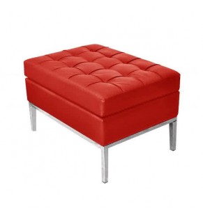 Florence Knoll Style Storage Ottoman