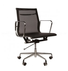 Eames Style Mesh Lowback Office Chair With Castors