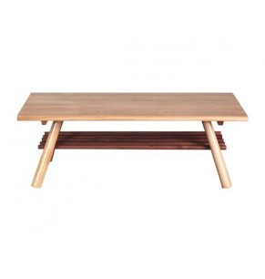 Asther Solid Oak Wood Coffee Table