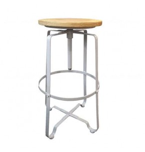 Loft Style Industrial Adjustable Bar Stool