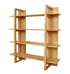 Charles Solid Oak Shelving Unit