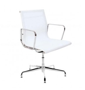 Eames Style Mesh Lowback Fixed Office Chair