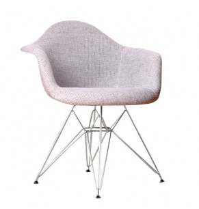 Charles Eames DAR Style Chair - Upholstered - Full Fabric