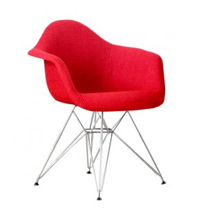 Charles Eames DAR Style Chair - Upholstered - Full Fabric