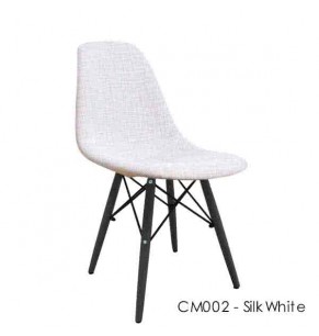 Charles Eames DSW Style Dining Chair - Upholstered - Full Fabric