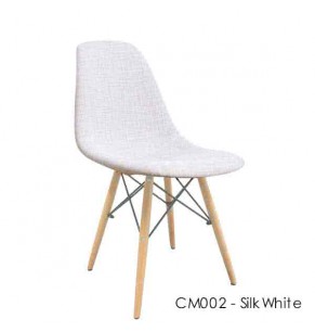 Charles Eames DSW Style Dining Chair - Upholstered - Full Fabric