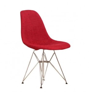 Charles Eames DSR Style Dining Chair - Upholstered - Full Fabric