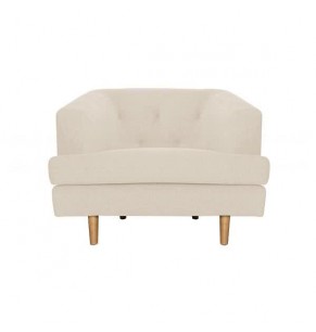 Stockroom Albert Fabric Lounge Chair and Single Seater Sofa