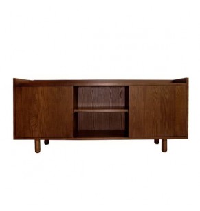 Dempsey Solid Oak Wood Cabinet and Media Unit