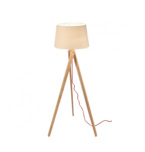 Harold Solid Wood Floor Lamp