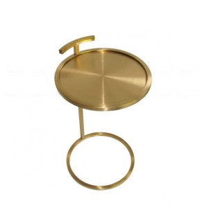 Austin Round Metal Accent Table