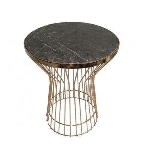 Gramercy Round Metal Side and Accent Table