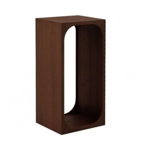 Vasilios Multi-Purpose Walnut Stool and Side Table