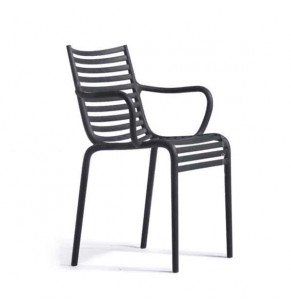 Stanford Stackable Outdoor Chair with Armrest 