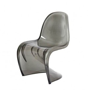 Verner Panton Style Chair - Transparent