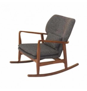 Solomon Solid Wood Rocking Chair