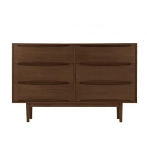 Vidler Retro Sideboard Buffet and Console Cabinet - Walnut Finish