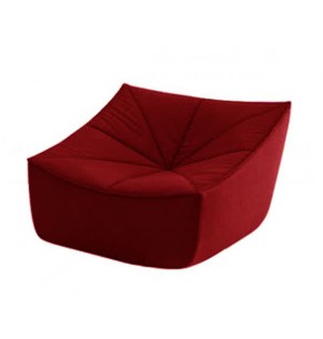 Porcius Style Fabric Lounge Chair 