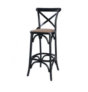 Bois Solid Wood Industrial Style Bar Stool / Chair