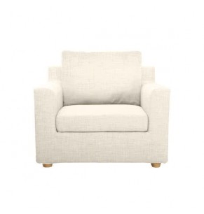 Oskar Fabric Single Seater Sofa 