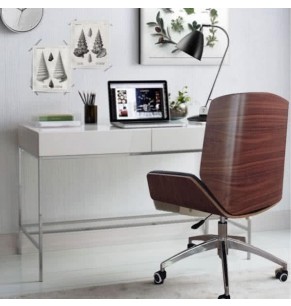 Durand Silver Detail Desk - More Sizes