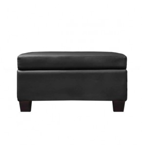 Rosalind Leather Storage Ottoman