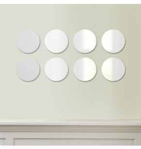 Stockroom Round Wall Mirror - 20cm - Set of 8