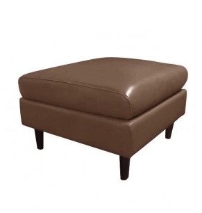 Smithson Leather Ottoman