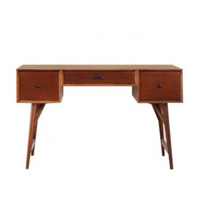Ulysse Wood Desk - Walnut Finish