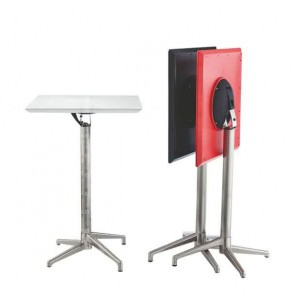 Spencer Square Folding High Table - More Colors