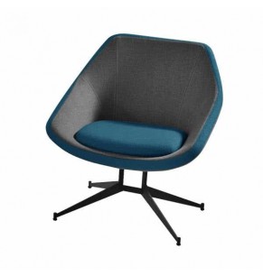 Ezra Dual Tone Side Chair Lounge Chair / Side Chair