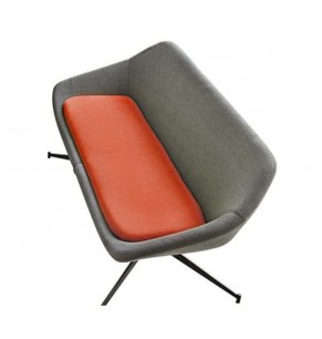 Ezra Dual Tone Fabric Sofa - 2 Seater