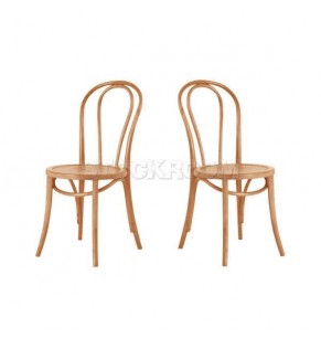 Thonet Style Dining Chair - Timber (Two chair in a set)