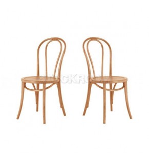 Thonet Style Dining Chair - Timber (Two chair in a set)