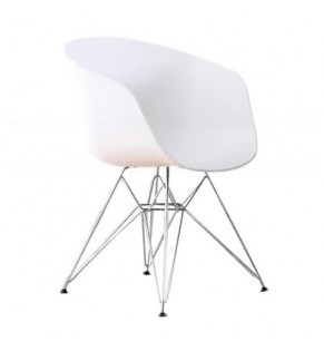 Leona Dining Chair with Eiffel Style Base