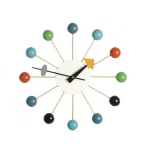 Nelson Style Ball Clock - Multi Color