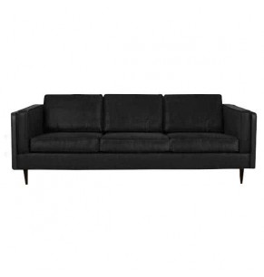 Mercia Contemporary Leather 3 Seater Sofa 