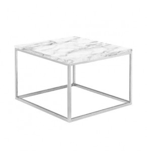 Evie Square Marble Coffee Table 