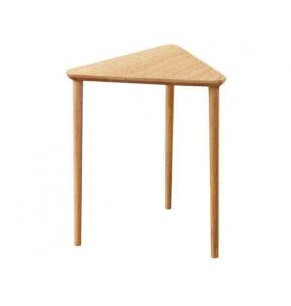 Arancia Triangular Solid Wood Side Table / Table Set