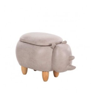 Stockroom Rhinoceros Storage Ottoman and Stool