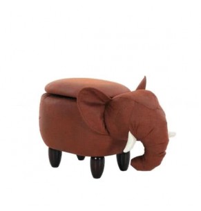 Stockroom Elephant Storage Ottoman and Stool