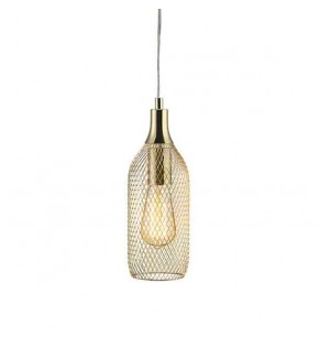 Markslöjd Grid Pendant Lamp - Brass