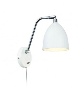 Markslöjd Fredrikshamn Wall Lamp - White