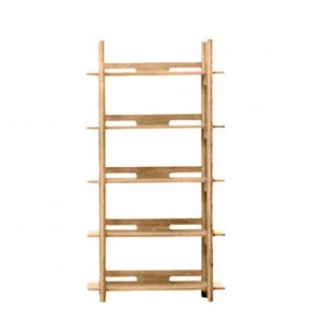 Alfons Style Solid Oak Bookshelf 