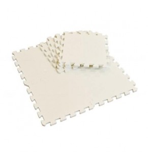 Miki Contemporary Foam Play Mat (Pack of 8 Tiles) - Cream