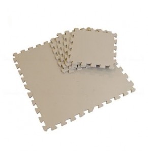 Miki Contemporary Foam Play Mat (Pack of 8 Tiles) - Khaki